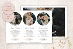 PSD Photo Price Card Template 16