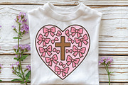 Jesus Valentine Coquette PNG, an Illustration by CraftArtStudio (Thumbnail 2 of 4)