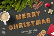 Christmas cookies alphabet, an Object Graphic by Rapapazzi (Thumbnail 1 of 5)