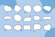 30 Comic Speech Bubble, an Object Graphic by Pikgura (Thumbnail 2 of 3)