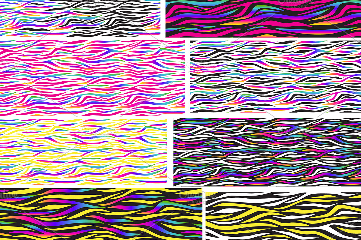 Animal patterns Part 1, a Pattern Graphic by Dovina_design