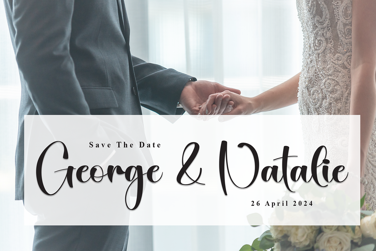 Bride | Script Font, a Handwritten Font by Scratchones (Photo 3 of 9)