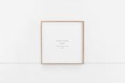 Mockup Frame Customizable 1x1 Ratio, a Background Graphic by HALFTOUNE (Thumbnail 7 of 8)