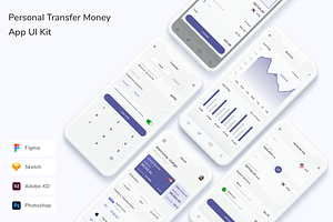 Personal Transfer Money App UI Kit