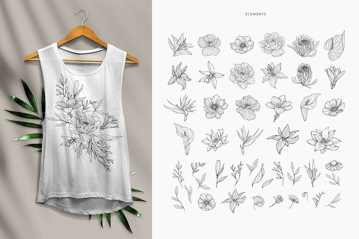Wildflowers collection, a Decorative Illustration by Merfin (Photo 5 of 11)