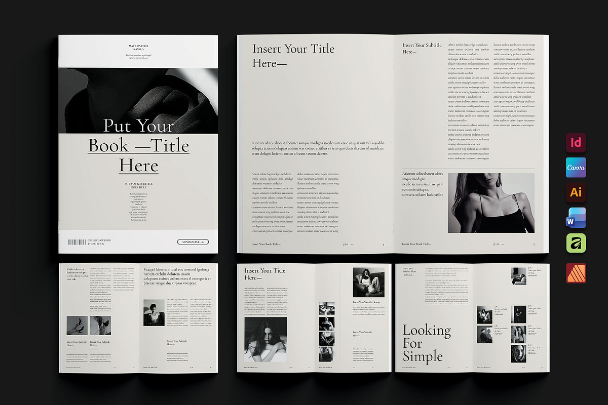 Editorial Magazine & Book Layout, a Magazine Template by Olion Lora (Photo 1 of 13)