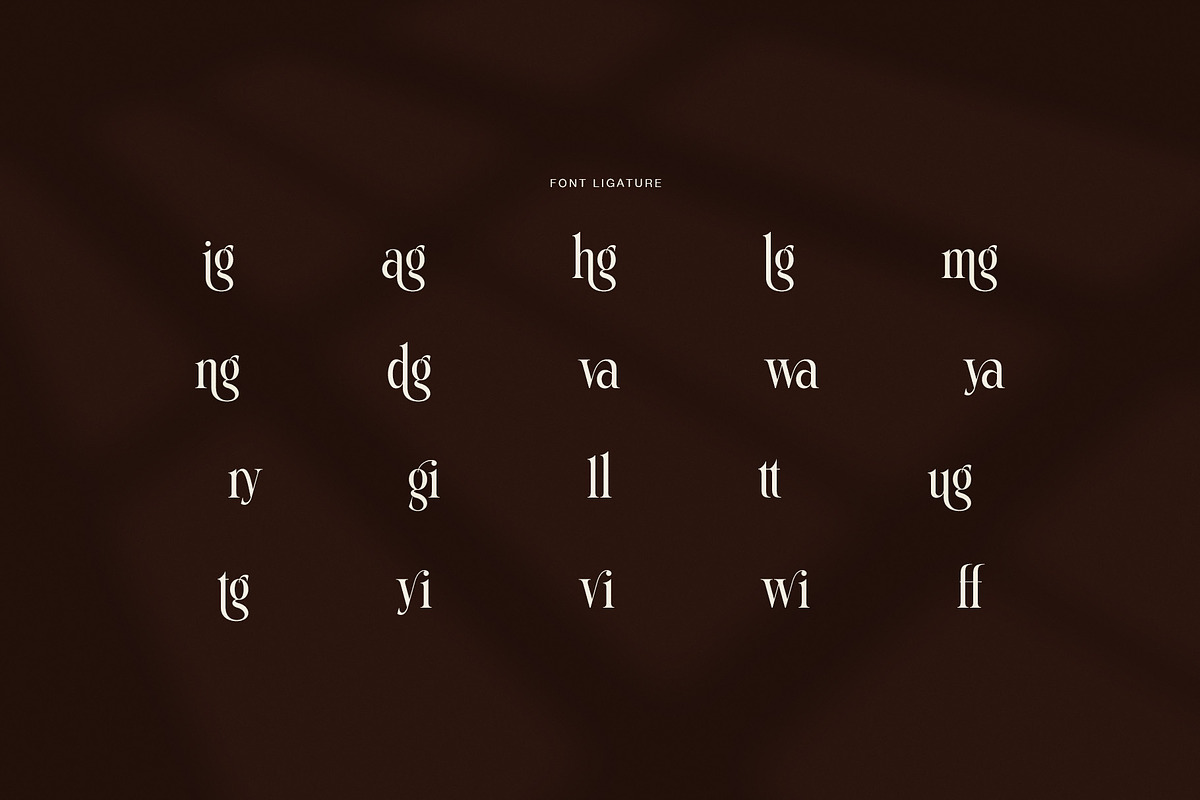 Rumiga Elegant Serif Font, a Serif Font by Perfectype (Photo 8 of 8)