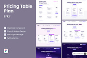 Prissy - Pricing Table Plan, an UI Kit Template by SLAB! Design (Thumbnail 1 of 4)