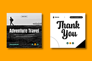 Modern Travel Social Media Post, a Social Media Template by MightyDesign (Thumbnail 5 of 8)