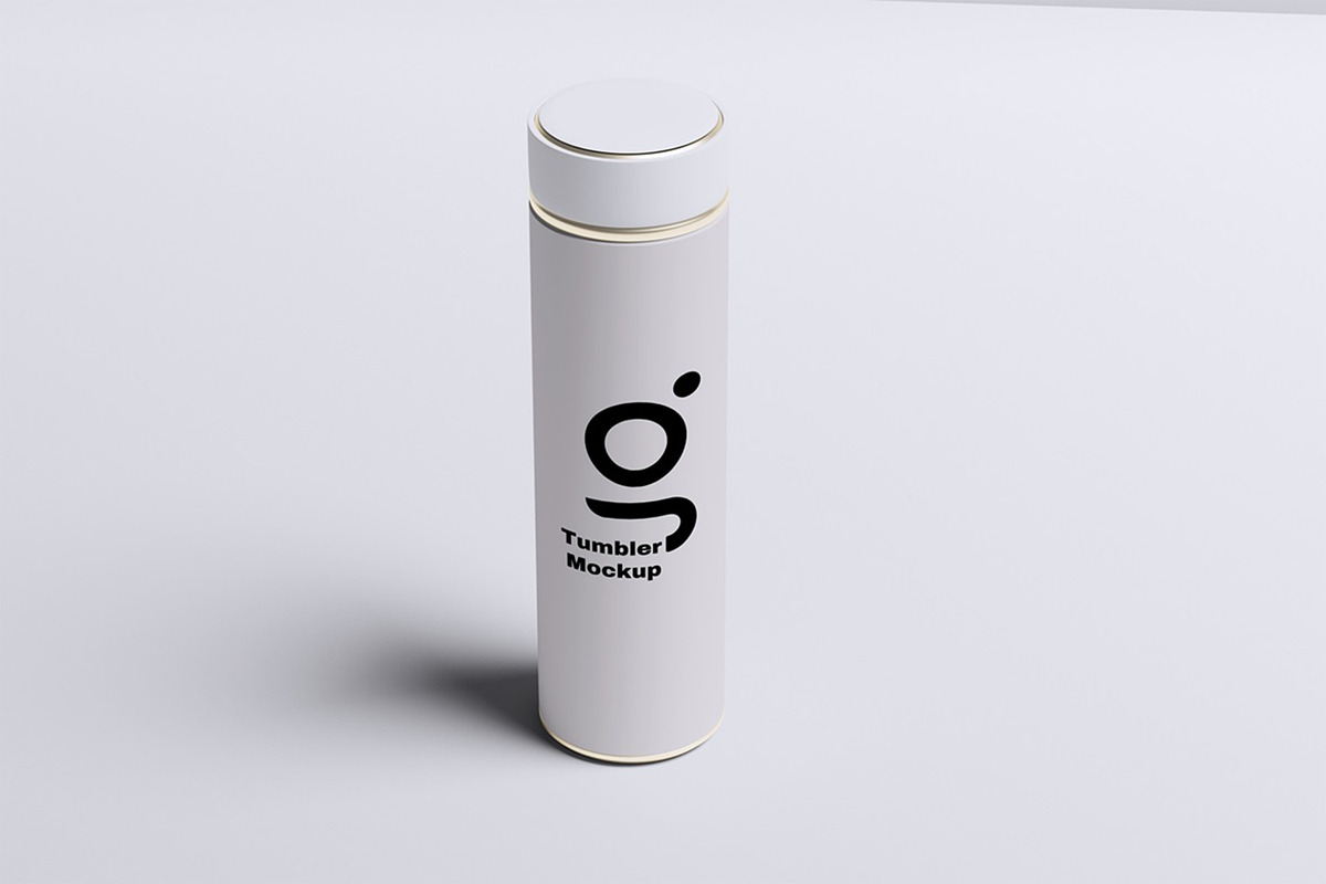 Tumbler Mockup, a Packaging Mockup by HanaSaka_Studio (Photo 3 of 5)