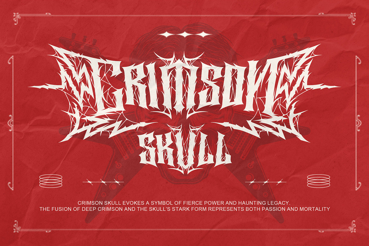 Ravok – Heavy Metal Blackletter Font, a Blackletter Font by Letterara (Photo 6 of 15)