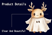 Woodland Halloween Clipart PNG, a Seasonal Illustration by CitraGraphics (Thumbnail 7 of 7)