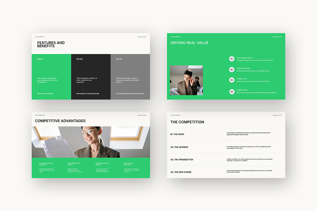 Aura : Funding Deck Keynote preview 5