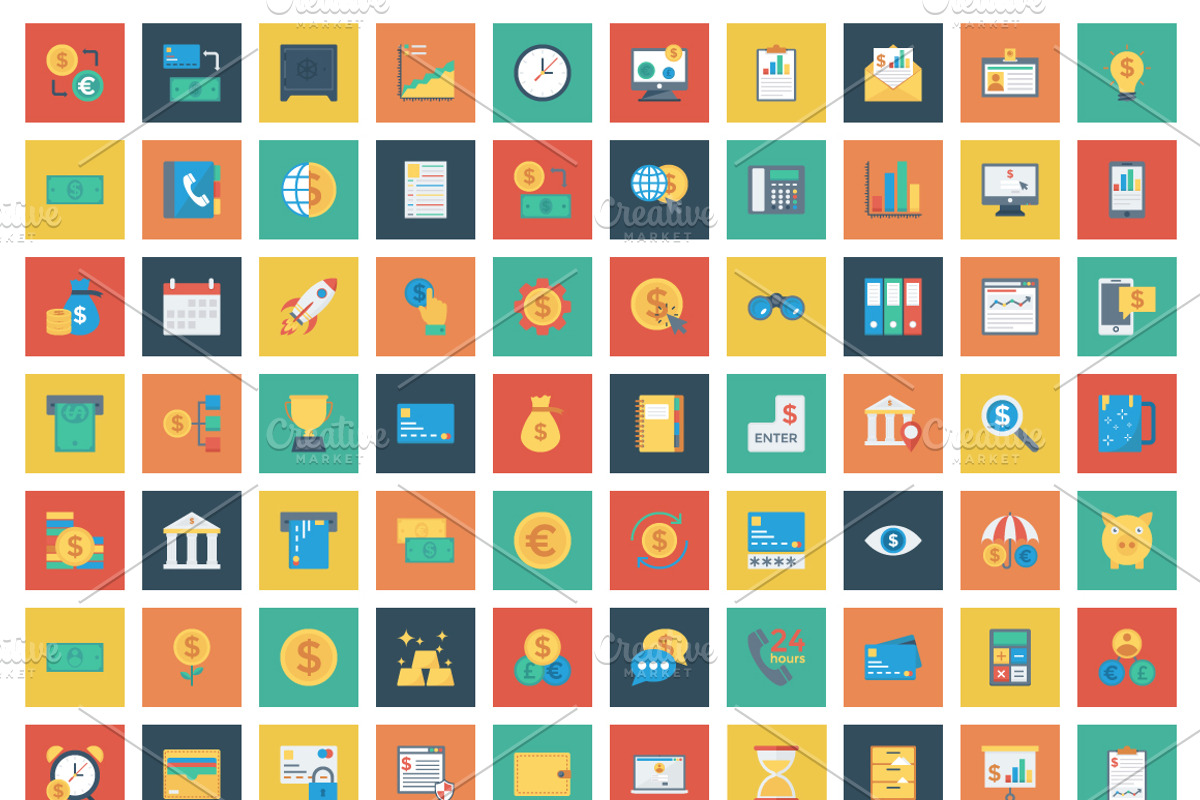 Banking & Finance Bundle Pack, an Outline Icon by Dinosoftlabs (Photo 8 of 11)