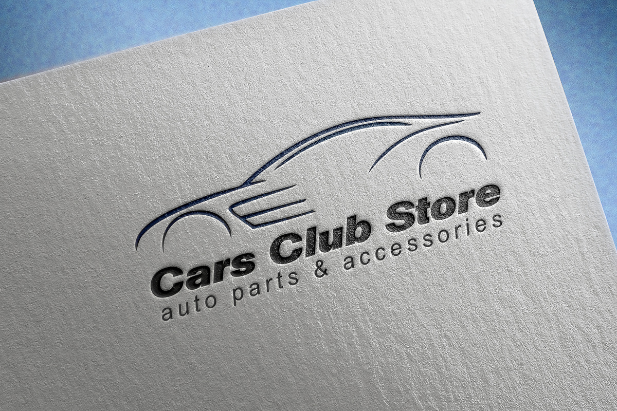 Cars Club Store Logo, a Graphic by jwizard store (Photo 1 of 8)
