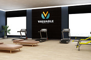 Gym Wall Logo Mockup PSD, a Product Mockup by Ayy (Thumbnail 24 of 24)