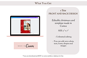 DIY Photo Collage Christmas Card-C1, a Card Template by ReneeW1 (Thumbnail 3 of 6)