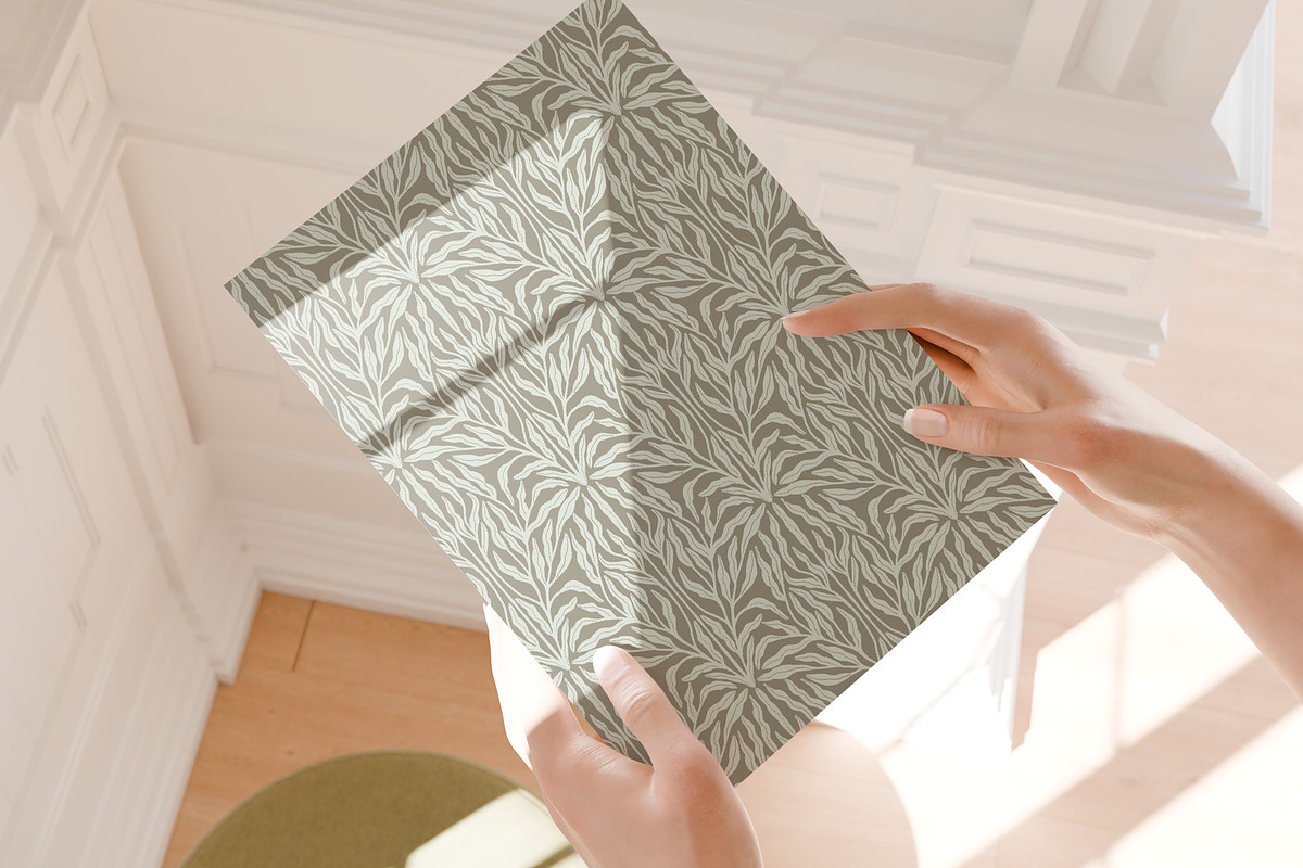 Classic Wallpaper No 9, a Wallpaper Graphic by Bloomart Studio (Photo 2 of 6)