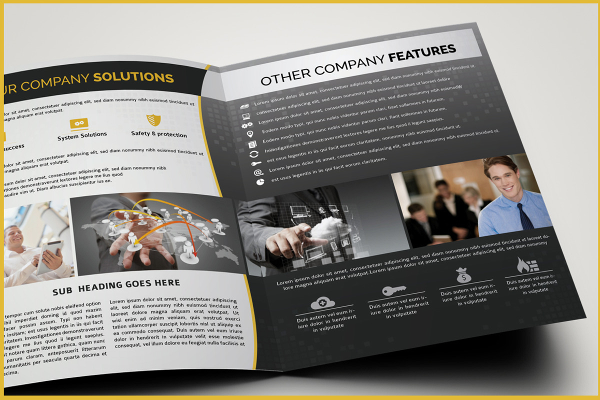 Multipurpose Trifold Brochure, a Brochure Template by pallabip (Photo 5 of 5)