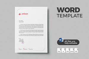 Letterhead Word Template