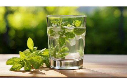 glass freshness juice drink herb ai, a Food & Drink Photo by pikepicture