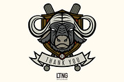 Baseball logo series 1, an Icon by LTNG STUDIO (Thumbnail 4 of 4)