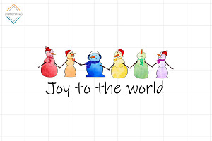 Joy to the world Sublimation