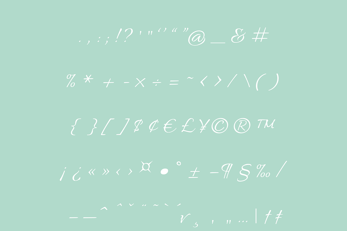 Glenor Script Font, a Script Font by Creative Foundry (Photo 8 of 9)