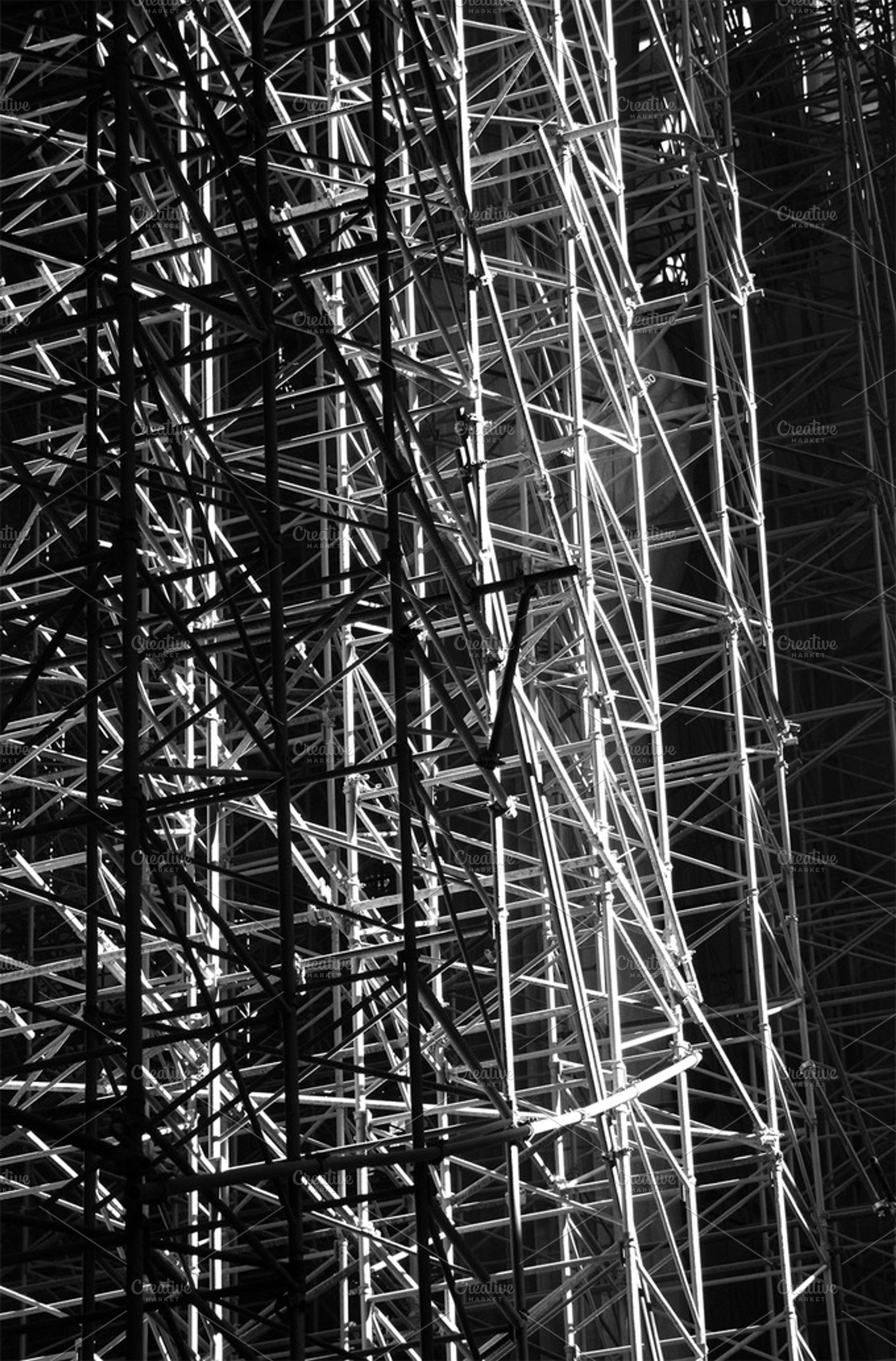 Scaffolding Featuring Heritage Building And Build