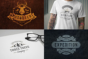 280 Outdoor logos and badges, a Branding & Logo Template by Vasya Kobelev (Thumbnail 40 of 83)