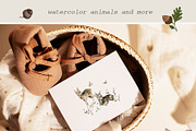 Forest animals collection, an Animal Illustration by Natalia Tugova (Thumbnail 13 of 13)
