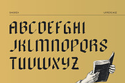Skigrex Gothic - Blackletter Font, a Blackletter Font by Nirmana Visual (Thumbnail 2 of 7)
