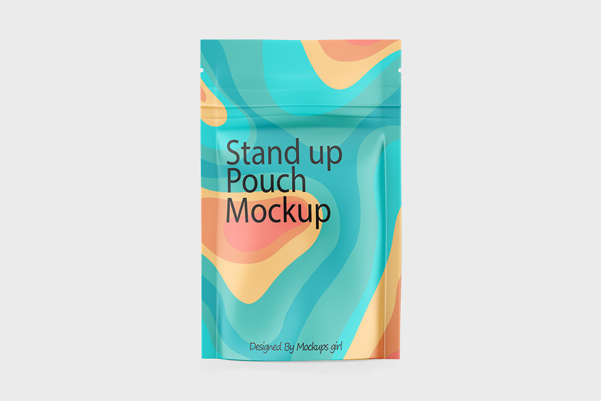 Stand up pouch Mockups, a Packaging Mockup by Mockups Girl (Photo 2 of 4)