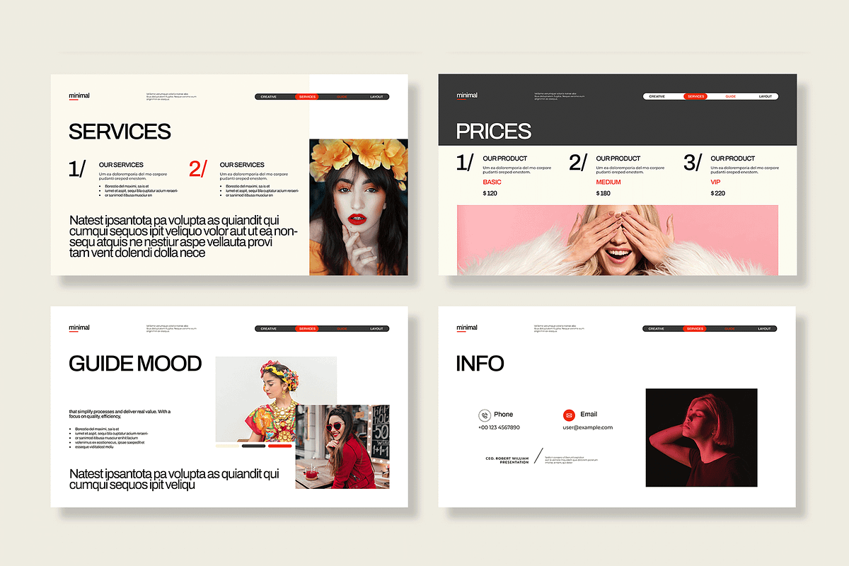 Creative Services Guide Presentation, a Presentation Template by MightyDesign (Photo 5 of 8)