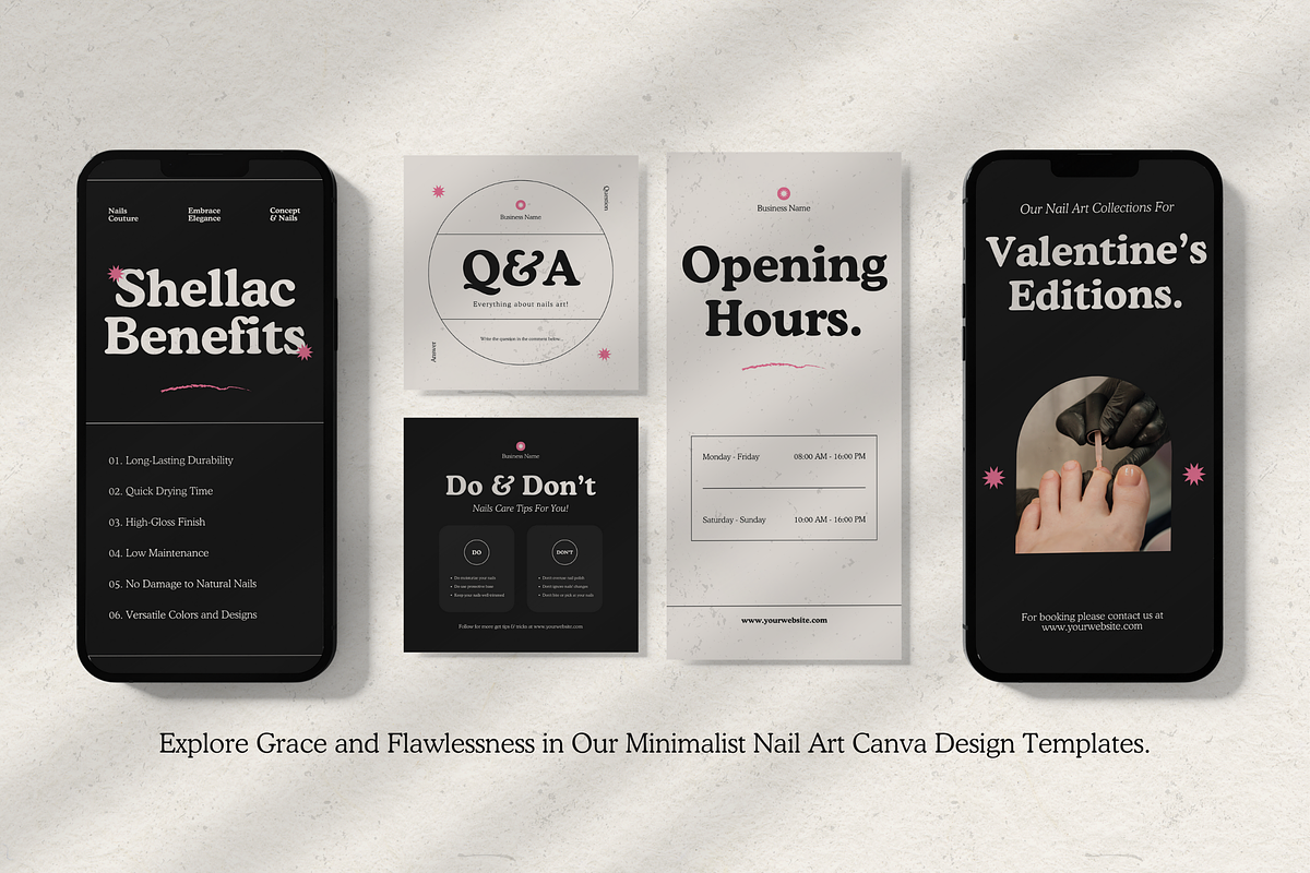 120 Nail Salon Instagram Template, a Social Media Template by Branding Victory STD (Photo 6 of 10)