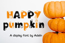 Happy Pumpkin - Display Font