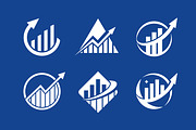 Financial Growth Business Chart Logo, a Branding & Logo Template by Signatoro (Thumbnail 2 of 3)