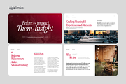 Montclair Portfolio Powerpoint, a Presentation Template by Unich Design Bureau (Thumbnail 2 of 7)