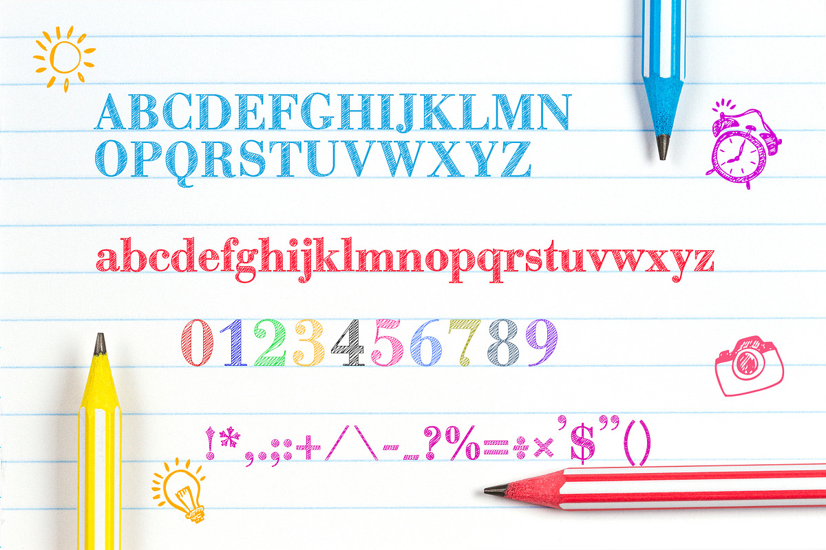 Premium Fonts Collection, a Handwritten Font by OWPictures (Photo 4 of 5)