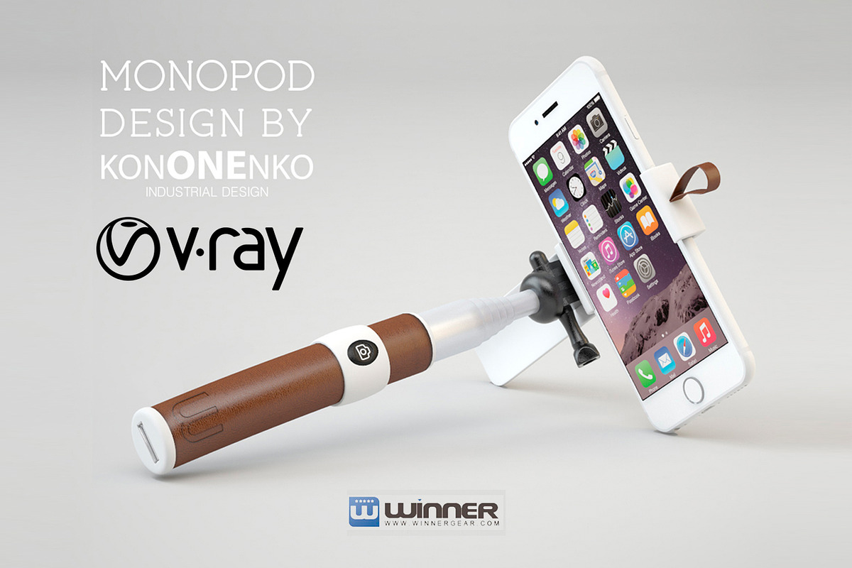 Selfie stick Monopod, an Object 3D Model by Vista 3d (Photo 1 of 5)