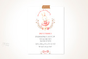 BUNNY BALLERINAS clipart.Watercolor, an Illustration by OlliArtDesign (Thumbnail 4 of 5)