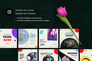Bolder Social Media Kit +Puzzle Post, a Social Media Template by Fluto Creative Studio (Thumbnail 2 of 9)