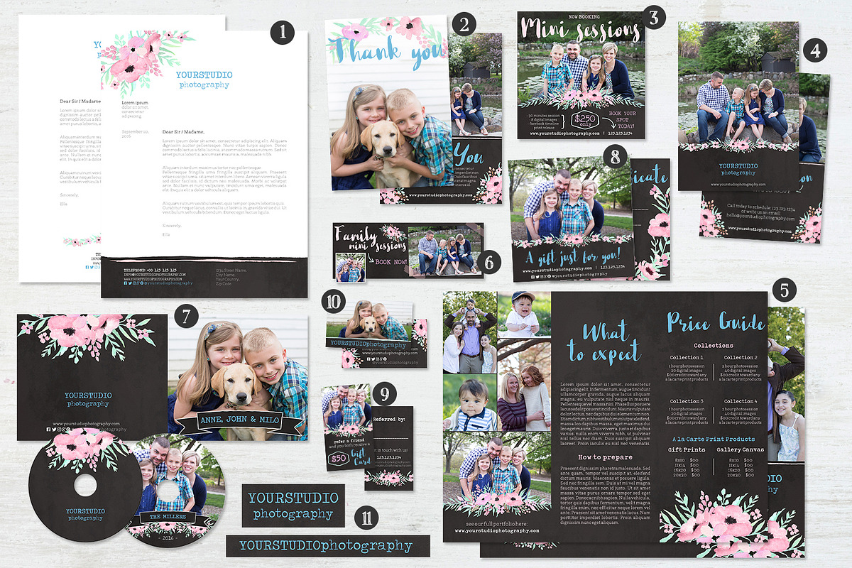 Marketing Set | Family Adventures, a Presentation Template by Sleeklens (Photo 1 of 4)