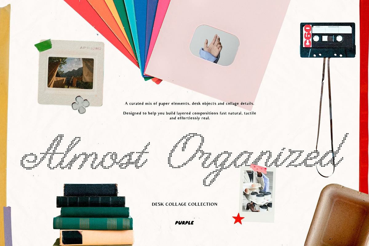 Almost Organized: Desk Collage Pack, an Object Graphic by Purple (Photo 16 of 16)