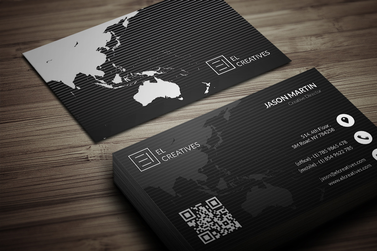 Creative Corporate Business Card, a Business Card Template by bouncy (Photo 1 of 4)