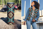 Desert Southwestern Aztec Pattern, a Pattern Graphic by PPEthnicDecorPattern (Thumbnail 9 of 10)