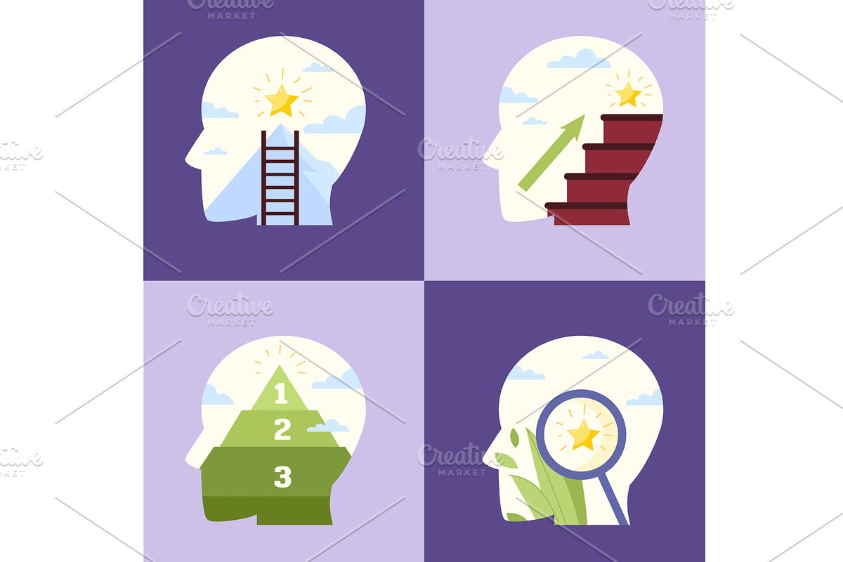Personal needs. Mindset self, an Education Illustration by Stock-Smart-Start