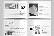 Modern Architecture Portfolio Layout, a Brochure Template by MightyDesign (Thumbnail 4 of 9)