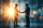 Business man shaking hands, a Business Photo by nandinigraphics (Thumbnail 2 of 2)