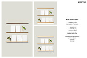 A5/A6/B6/5x7 greeting card mockup, a Merchandise Mockup by MCKP*ME (Thumbnail 2 of 3)
